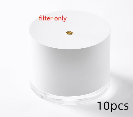 Portable ultrasonic air humidifier and aroma diffuser with USB charging