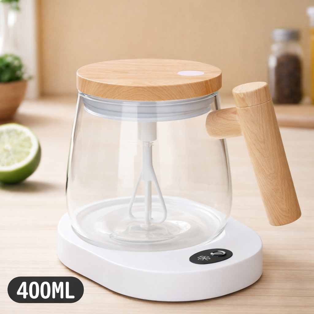 Instant Mix 400ml Glass Coffee Mug